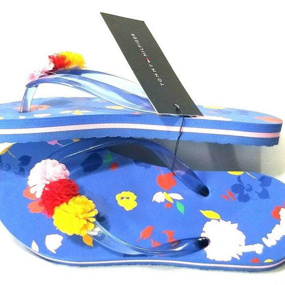 Tommy Hilfiger Girl's Sandals Flip Flop Rubber - Picture 4 of 4